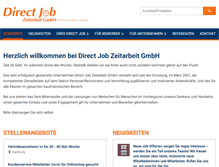 Tablet Screenshot of direct-job.de
